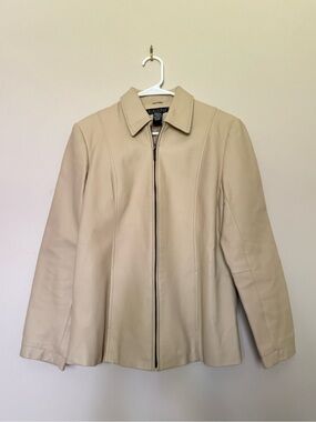 Vintage Dialogue Leather Jacket